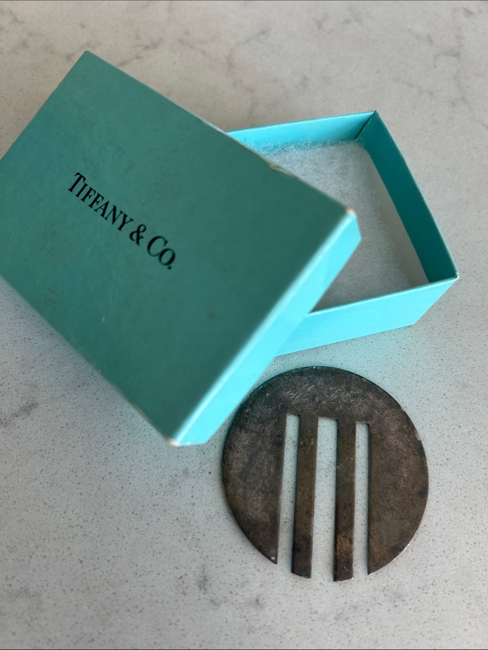 VINTAGE Tiffany Baby Comb